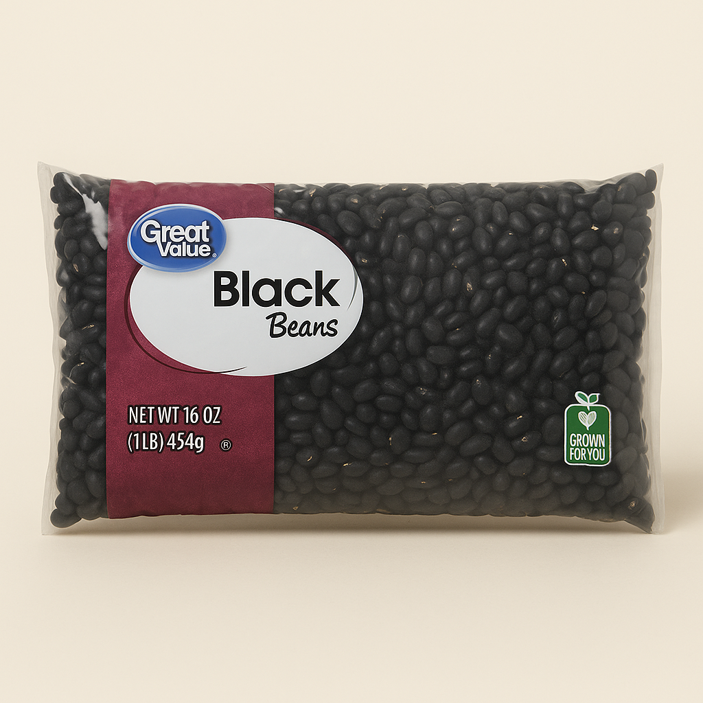 Frijoles Negros Great Value