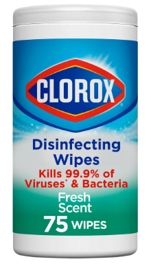 Toallitas Clorox