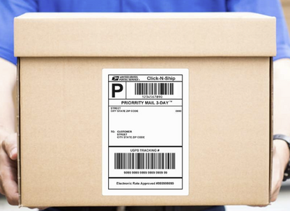 Etiquetas de envío térmico