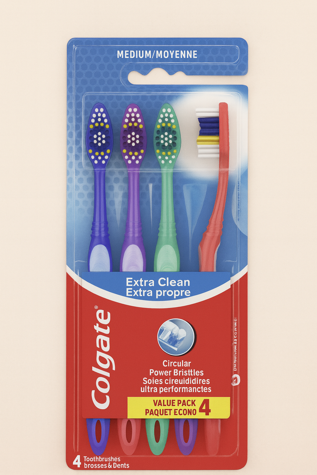 olgate Extra Clean Cepillo Dental Mediano