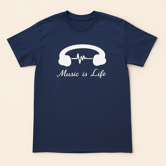 Camiseta Music is Life