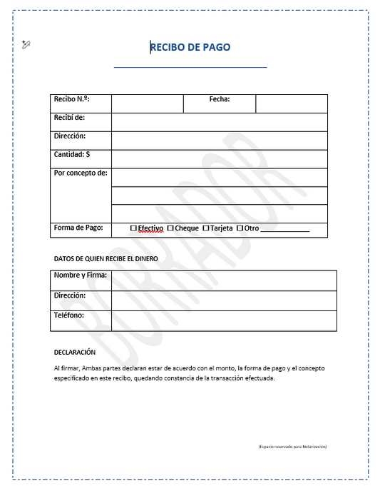 Recibo de Pago Basico