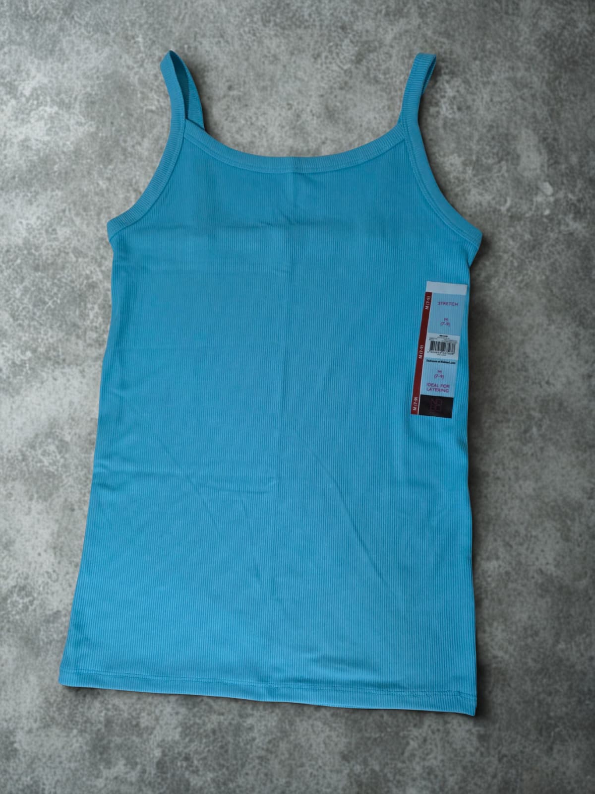 Camiseta sin mangas para señorita