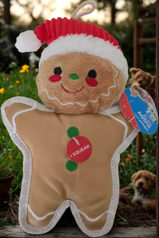 Juguete Navideño para Perro de osito | Suave y Duradero